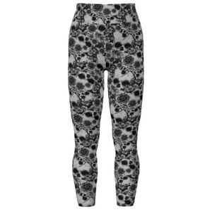 Skull print leggings